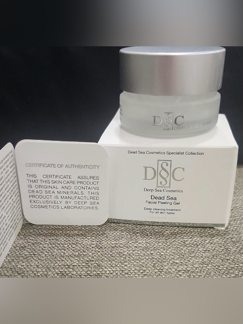 Dead Sea Cosmetics Facial Peeling Gel - Retail $200